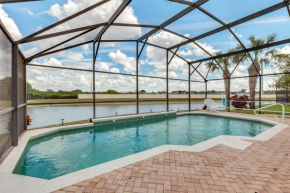 4 bedrooms pool home with water view and short drive from Disney